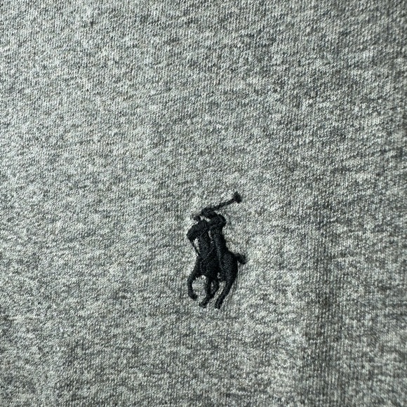Polo Ralph Lauren Men’s Sz XL V-Neck Gray Short Sleeve T-Shirt EUC - Picture 2 of 5
